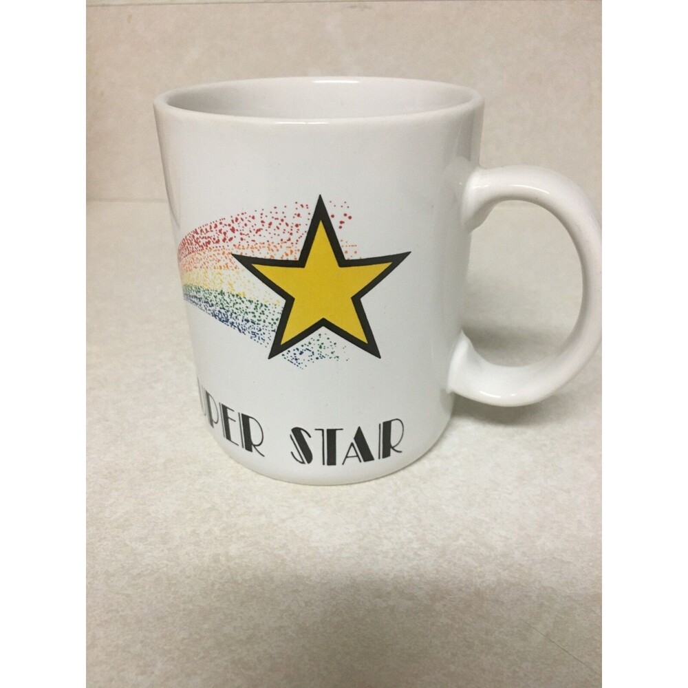 Vintage Papel Super Star Mug Japan 10oz